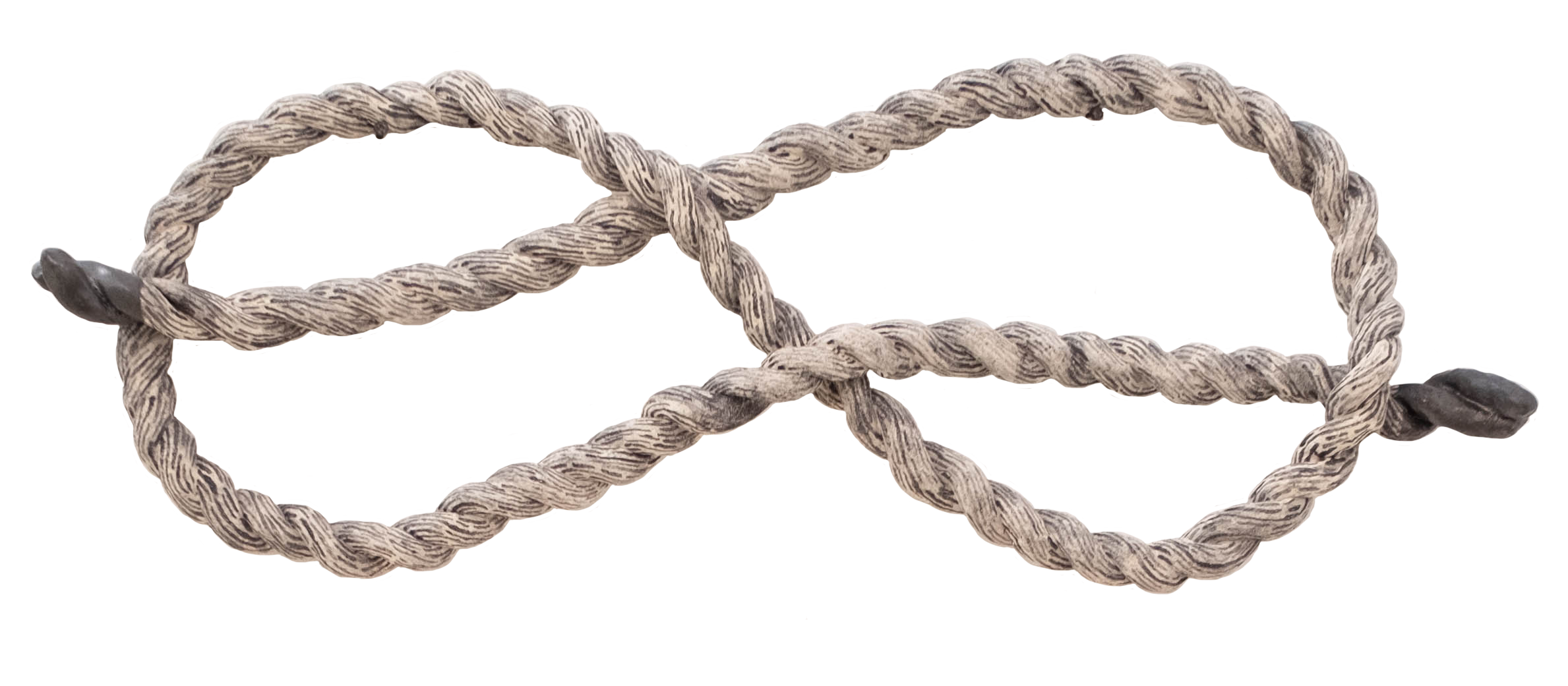 a ceramic knot sculpture